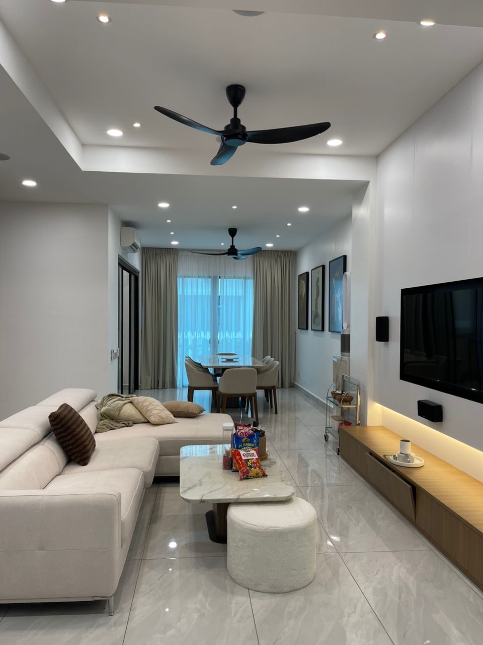 Fully furnished renovated , Eco Horizon Ashton 2 storey terrace Batu kawan 