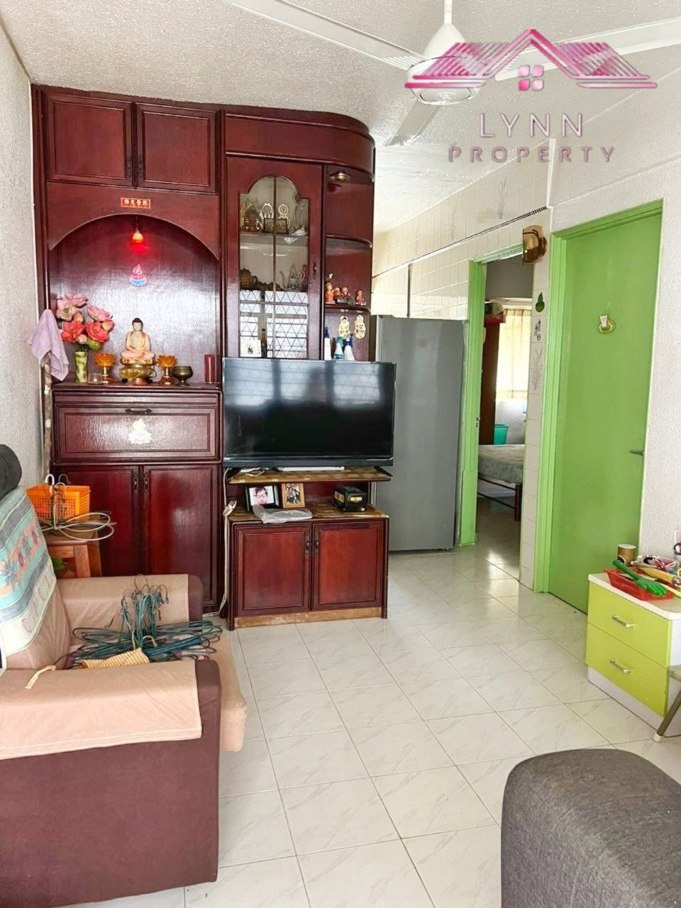 🔥 4A Farlim @ Ayer Itam – RM120K Nego! Fully Renovated + Partially Furnished, 2BR 1BA, Leasehold, Move-In Ready!