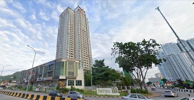 Fettes Residence Low Floor Face Fettes Park 1600sf Bare unit Tanjung Tokong
