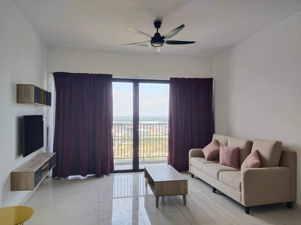 Vertu Resort Condo High Floor 1070sf 2CP Fully Furnished & Reno Batu Kawan