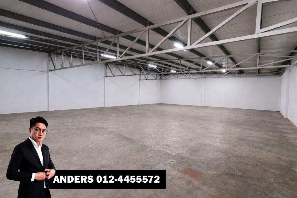 1.5 Storey Semi-Detached Factory For Sale | Taman IKS Bukit Minyak, Bukit Minyak