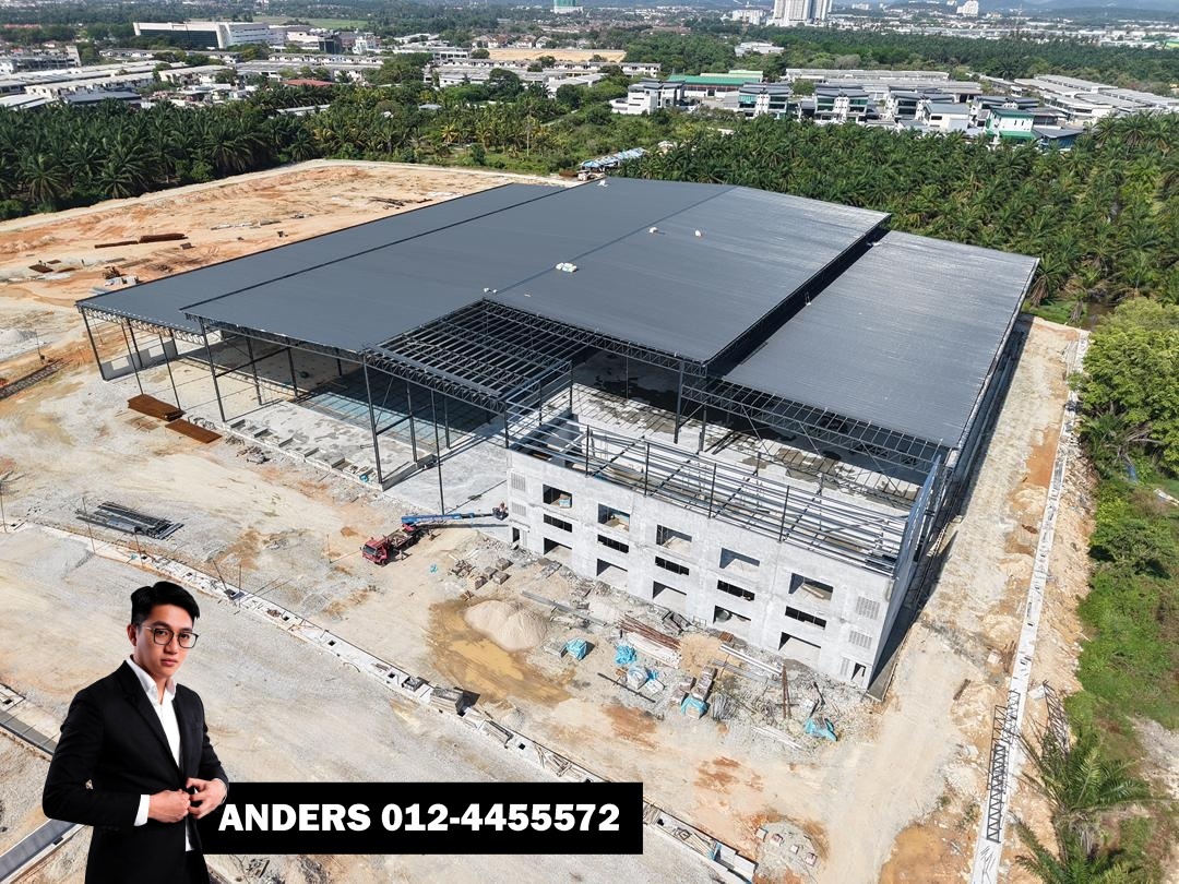 New 1.5 Storey Detached Factory For Rent @ Bukit Minyak Industrial Area