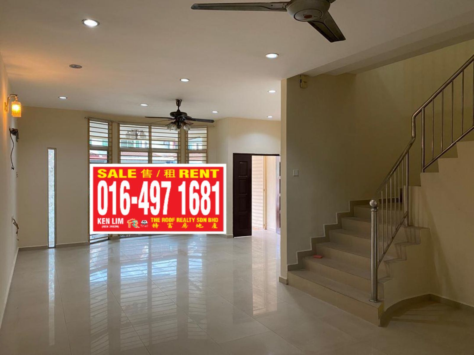 2-Storey Terraced House for Sale @ Juru, Bukit Mertajam | Partly Furnished