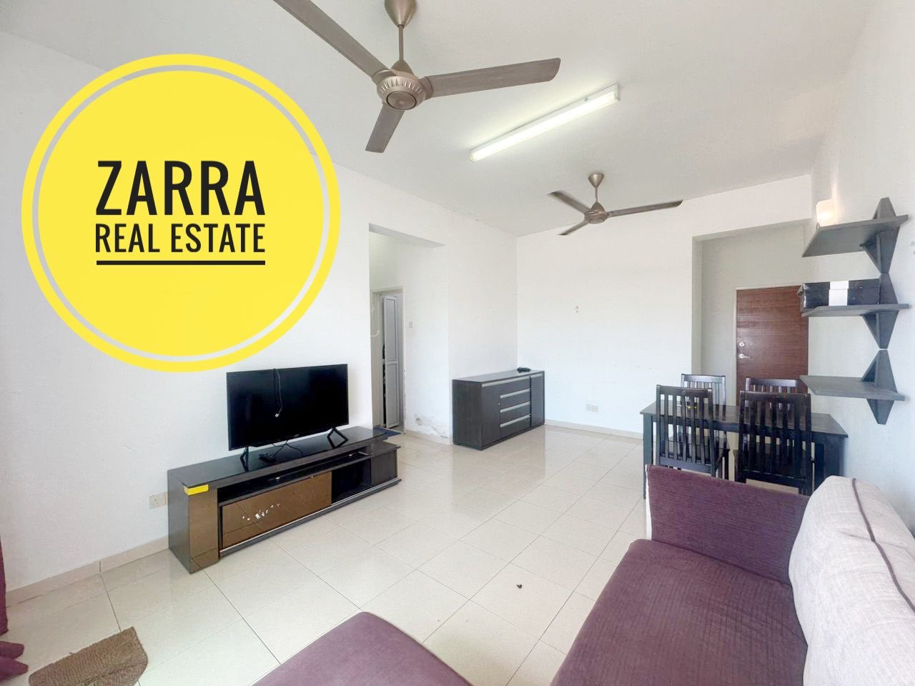Idaman Iris Apartment 850Sqft Basic Reno Partially Furnished 2Cp Corner Unit