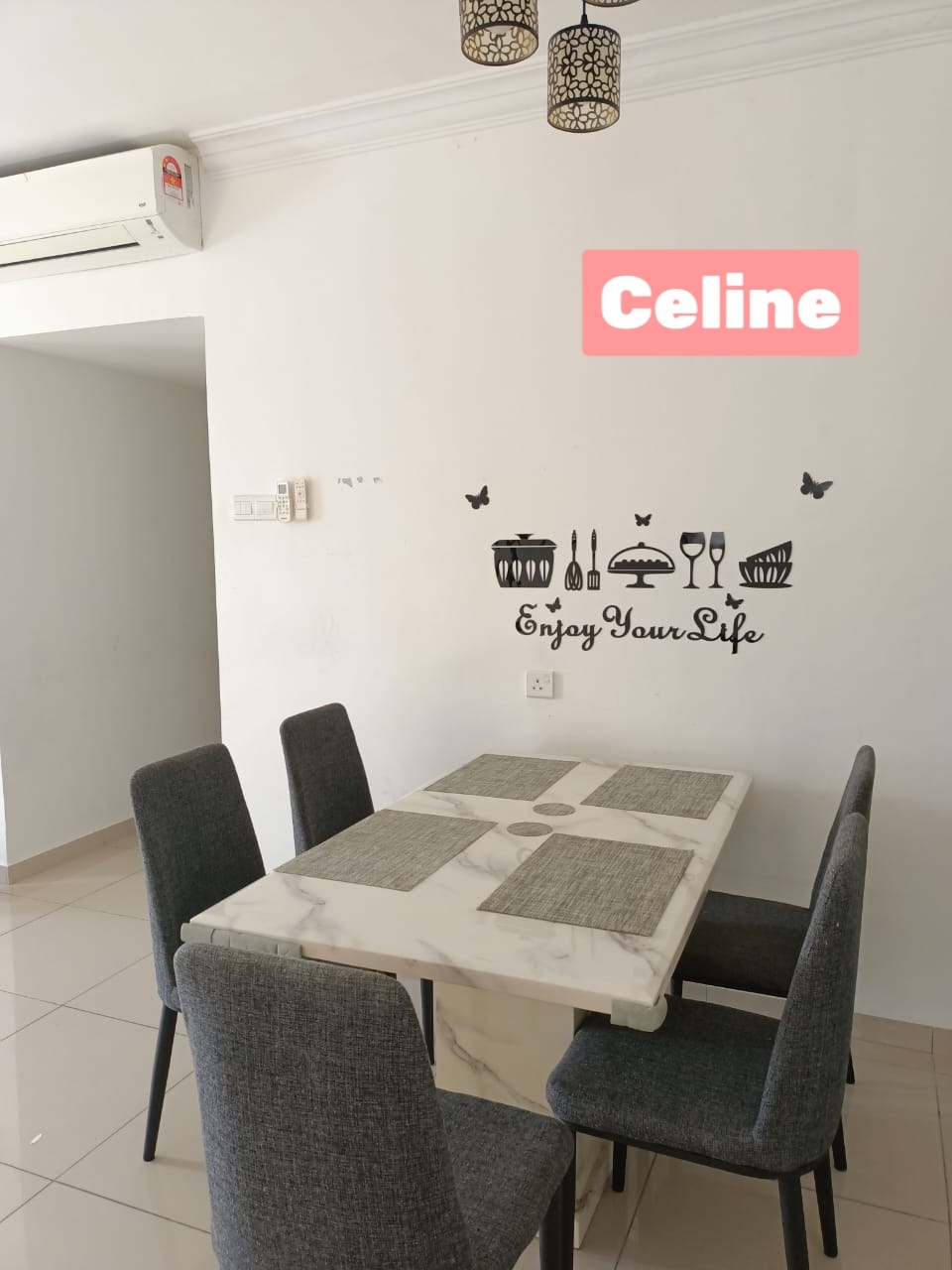The Park Condo Partially Furnished at Mak Mandin Butterworth.