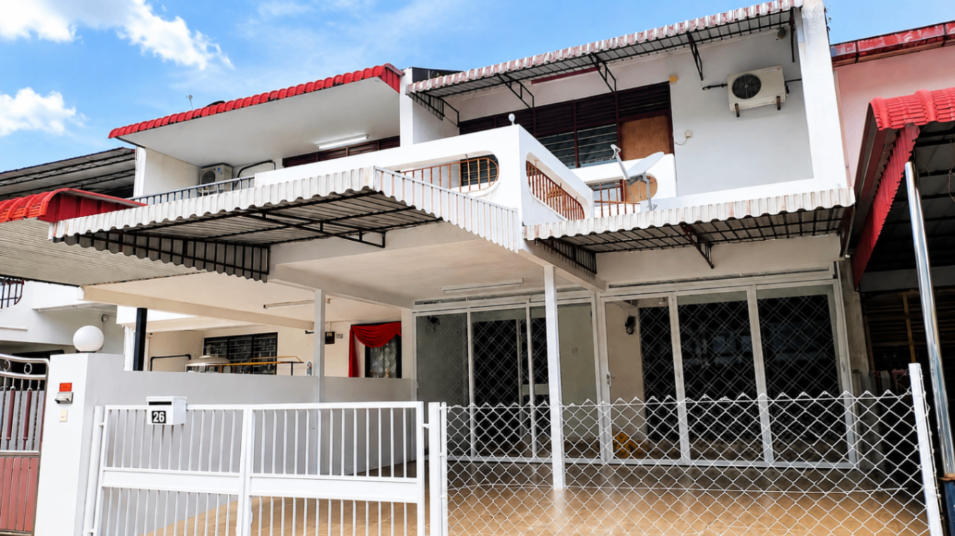 2-Storey Terraced House for Rent @ Bukit Mertajam | Partly Furnished