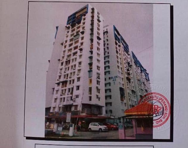 Desa Green Apartment Middle Floor 700sf Basic Renovated Jelutong