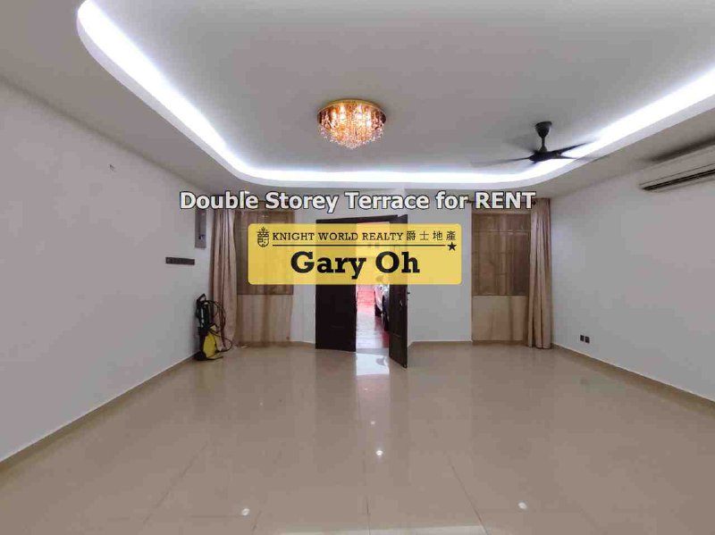 FOR RENT โ Double Storey Terrace @ Lebuhraya Besi, Jelutong