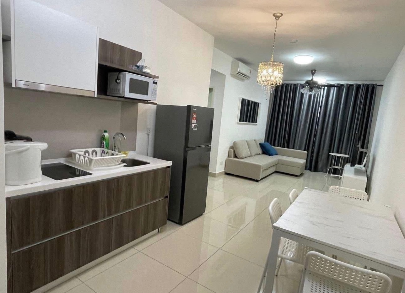 1-bedroom condo in Jln Ampang, Kuala Lumpur for rent — NOVO Ampang @ Fully Furnished Studio For Rent