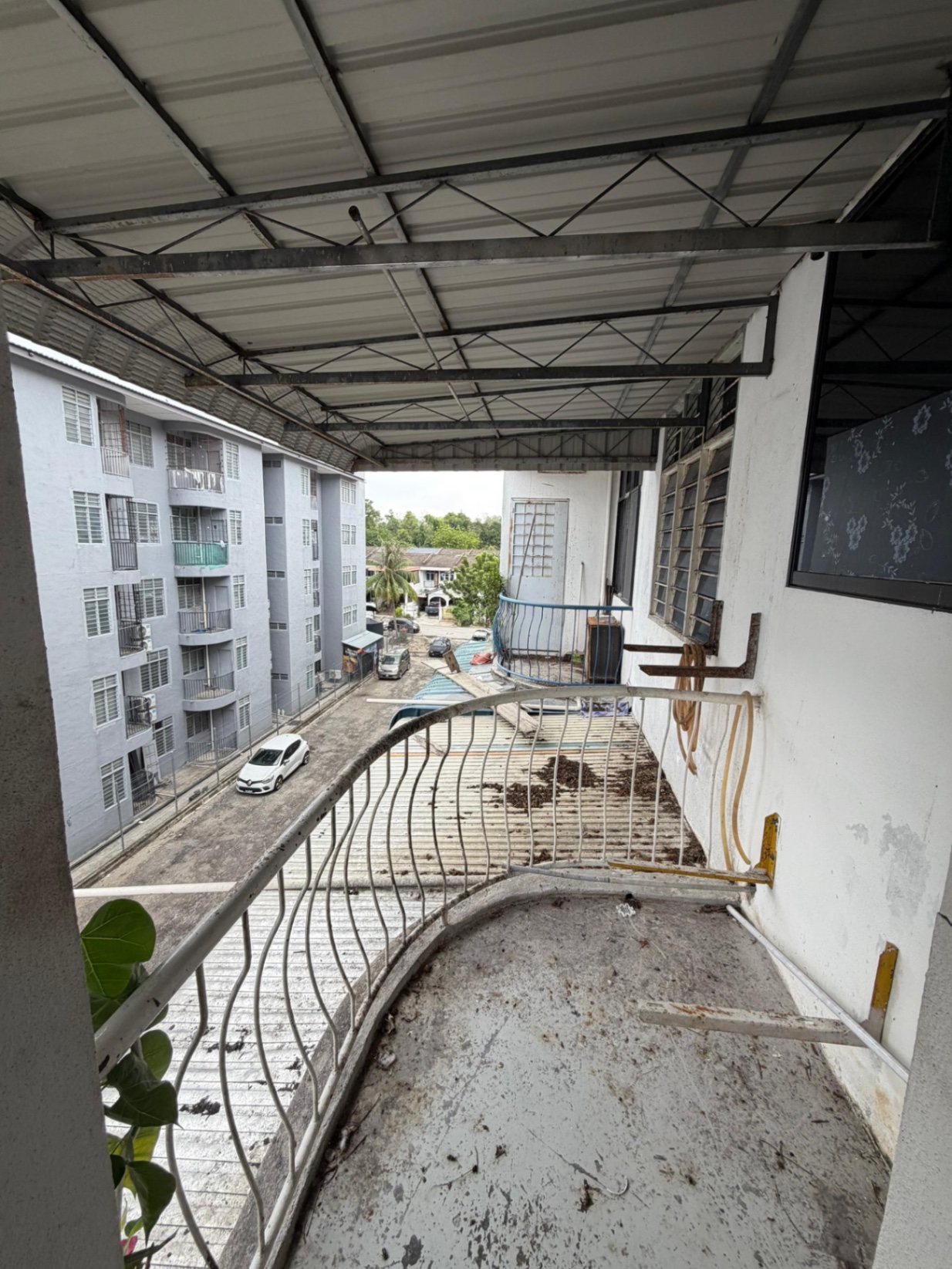 2-bedroom condo in Bukit Mertajam, Penang for sale — Level 3 Taman Permata Flat B Garden bukit mertajam 538sqft 