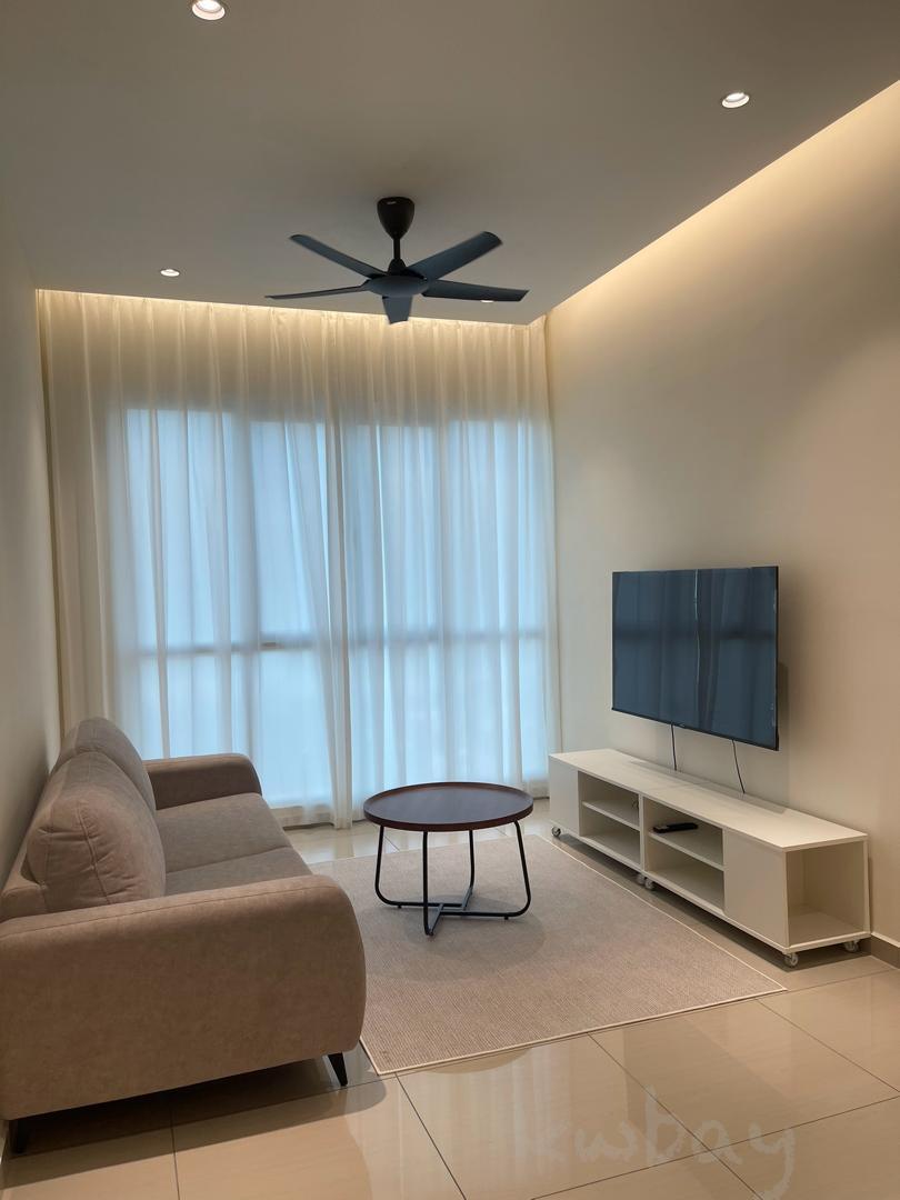 3-bedroom condo in Gelugor, Penang for rent — [Free WiFi] The Zen, Gelugor | Seaview