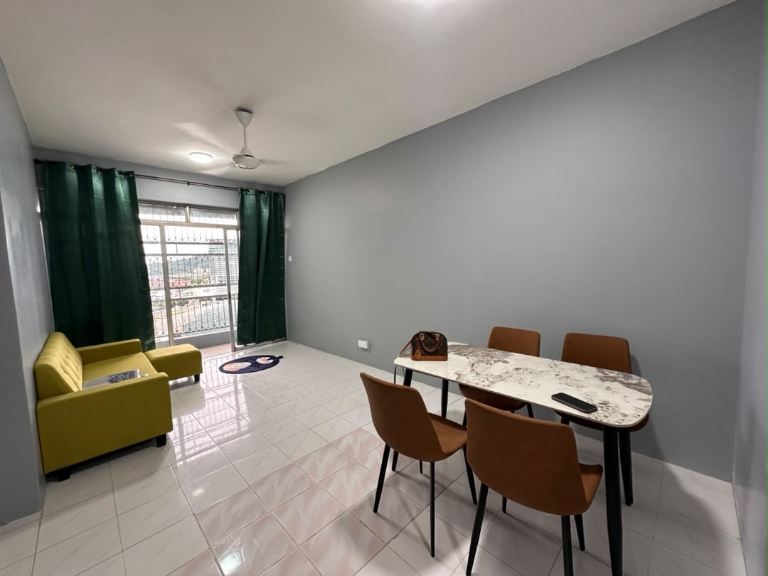 Relau Indah Condo Middle Floor 800sf 1CP Fully Furnished Relau