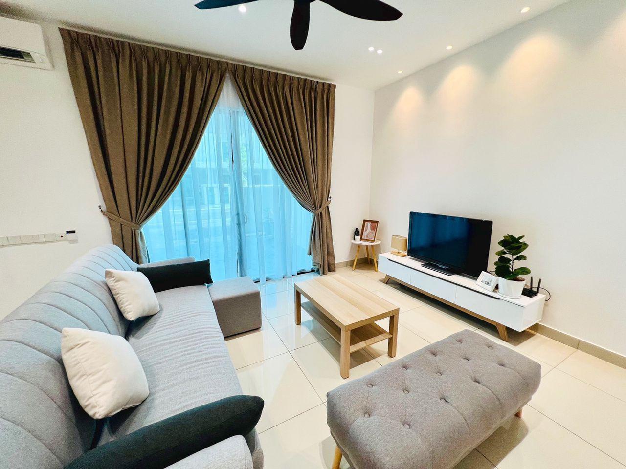 Ashton Ecoworld Eco Horizon Terrace House Furnish Reno Guarded Batu Kawan 
