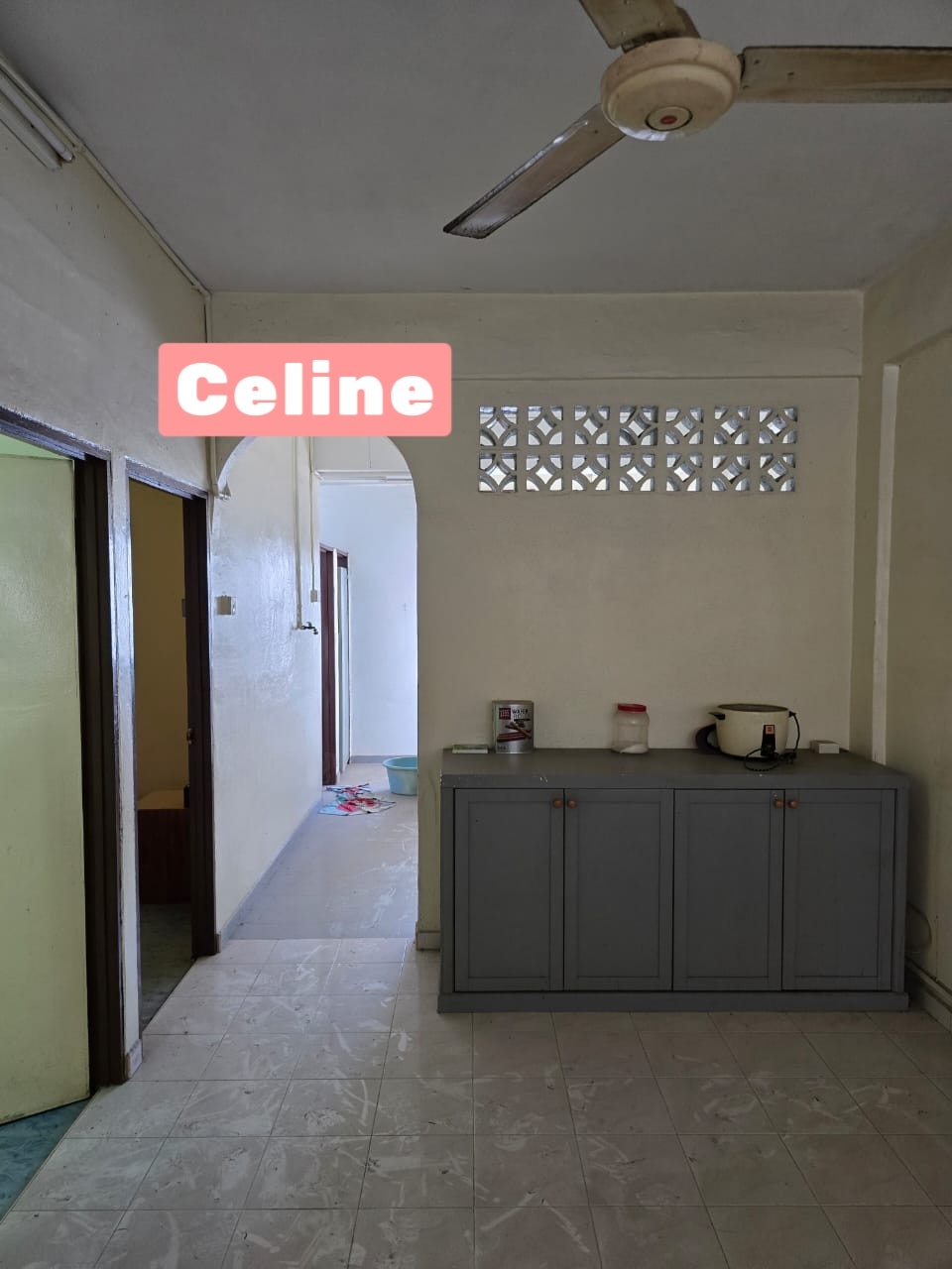 2-bedroom condo in Butterworth, Penang for rent — 北海组屋位于 Bagan Lallang 靠近 Raja Uda