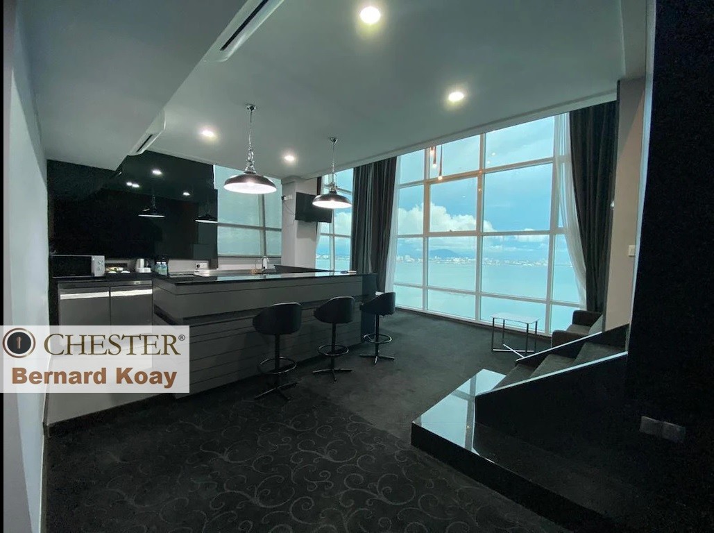 2-bedroom condo in Jelutong, Penang for sale — Maritime waterfront hotel unit sell with airbnb business tenancy Karpal singh drive