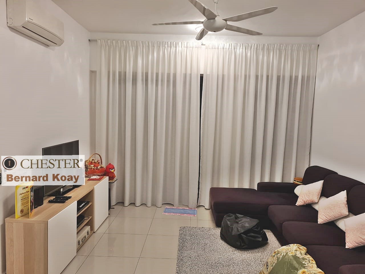 Setia Sky Vista 1419sqft 4 car parks corner unit low density furnished Relau Sungai Ara