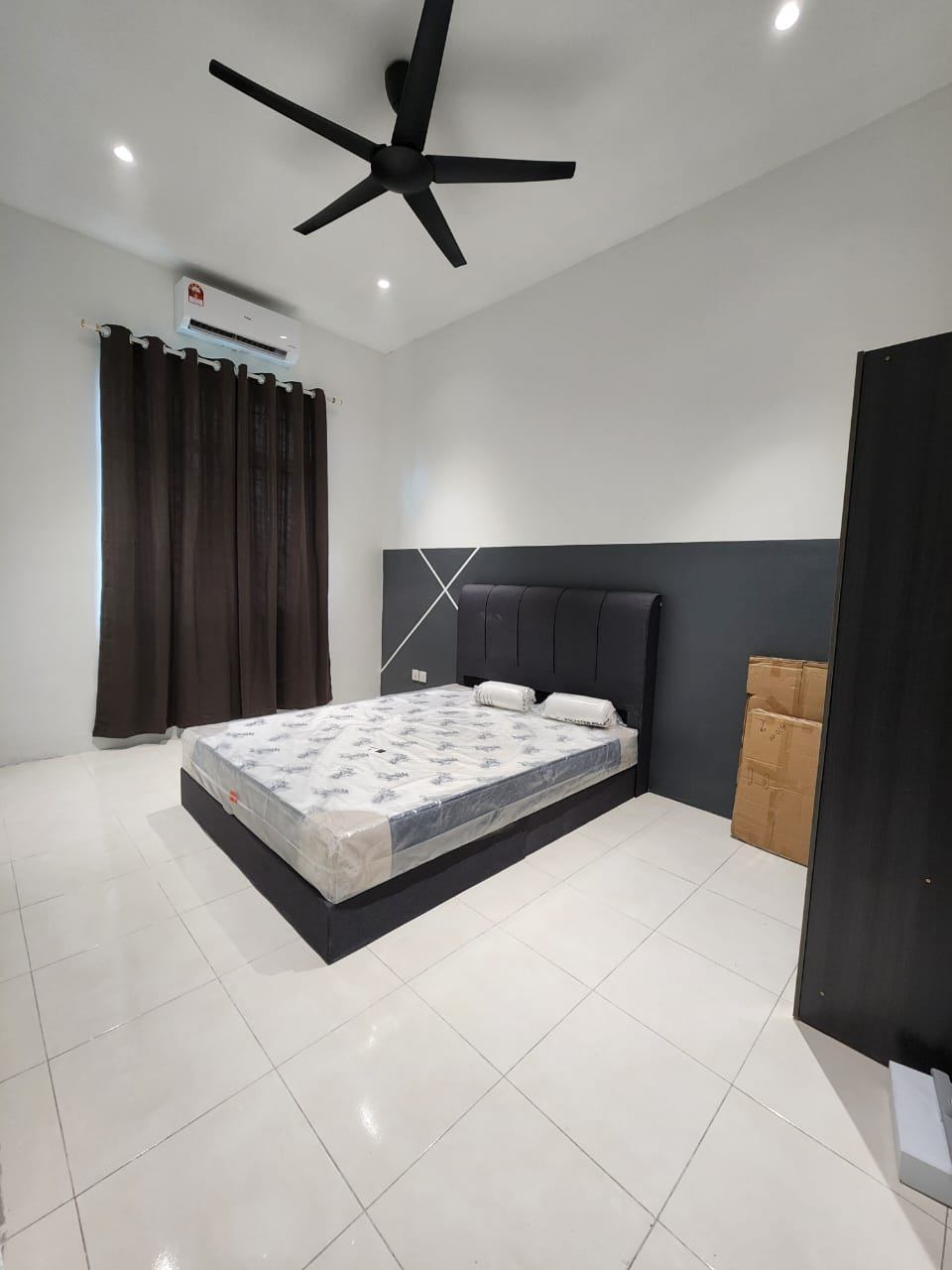 Aircond Middle Room for Rent @ Tambun Permai, Simpang Ampat | Fully Furnished