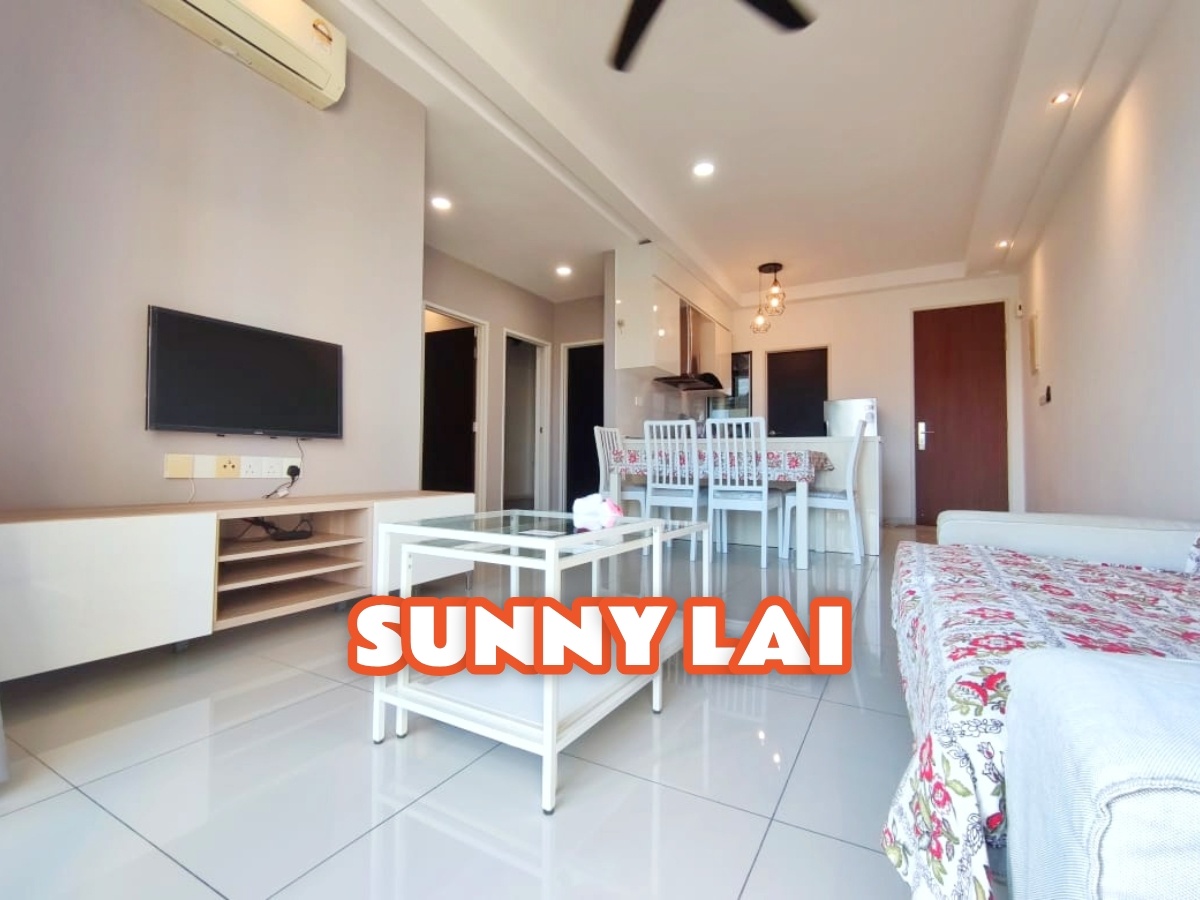 Tri Pinnacle, 800sf, Tastefully Renovated, High Floor, Hill View, 2 Fixed parking Lot, Worth buy! Tanjung Tokong