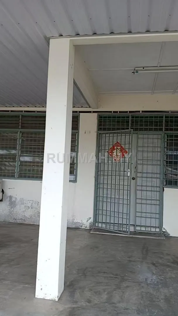3-bedroom house in Lunas, Kedah for rent — 1 Storey Terrace @ Taman Gemilang, Lunas, For Rent 