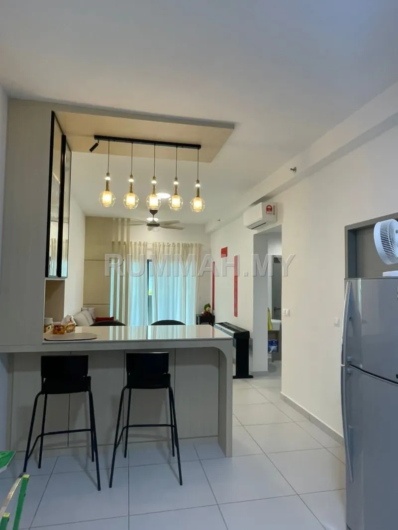 2-bedroom condo in Batu Kawan, Penang for rent — [Condo/2B1B1CP] Sinaran @ Utropolis Batu Kawan