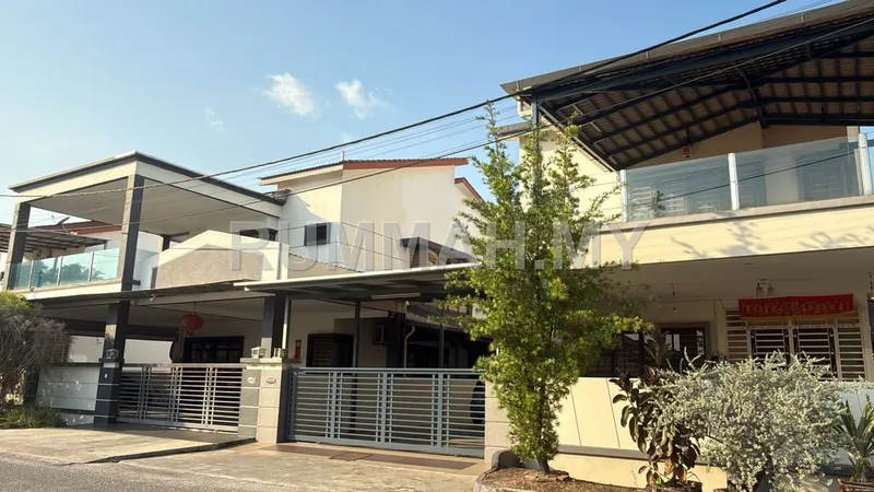 4-bedroom house in Alma, Penang for sale — Taman Alma Ria 2-Storey Bungalow 3746sf Alma