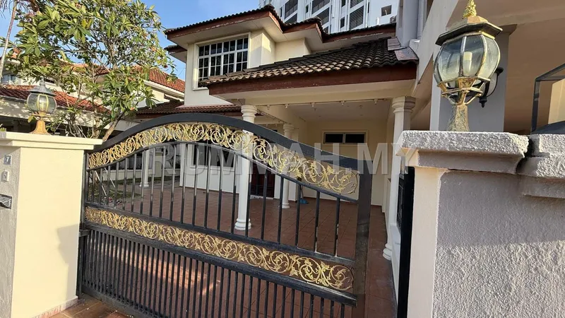 5-bedroom house in Bukit Mertajam, Penang for sale — TAMAN BUKIT KECIL GUARDED 2-STOREY SEMI-D 3154sf BUKIT MERTAJAM 