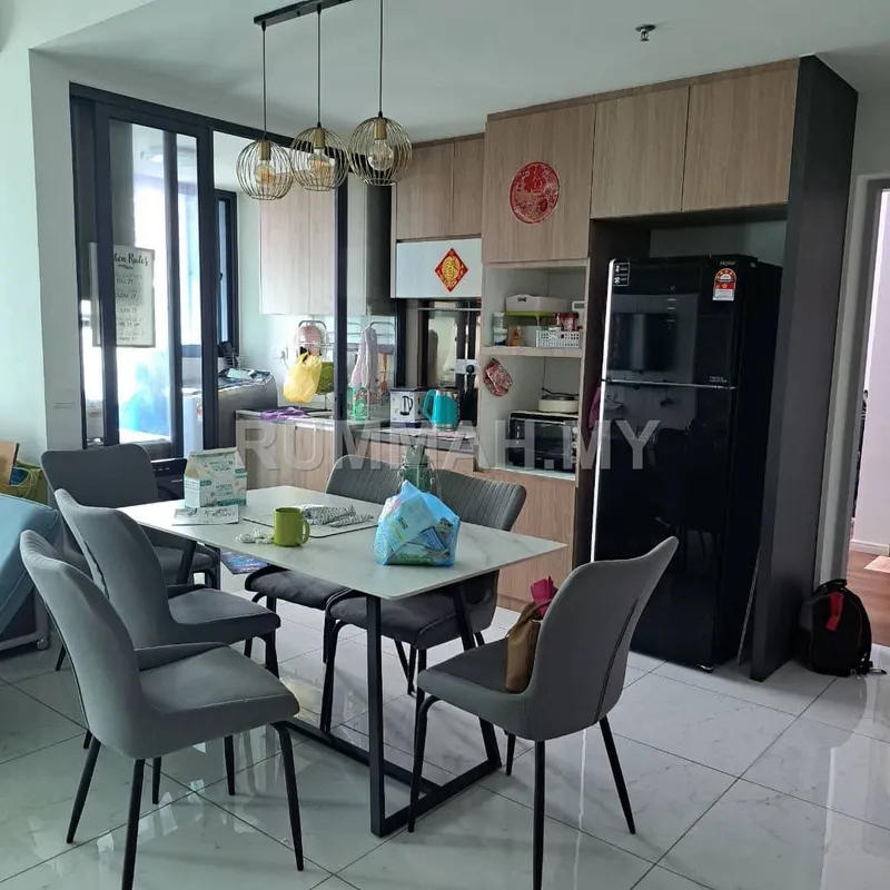 3-bedroom condo in Batu Kawan, Penang for rent — [3B2B4CP] Suasana Residence Batu Kawan