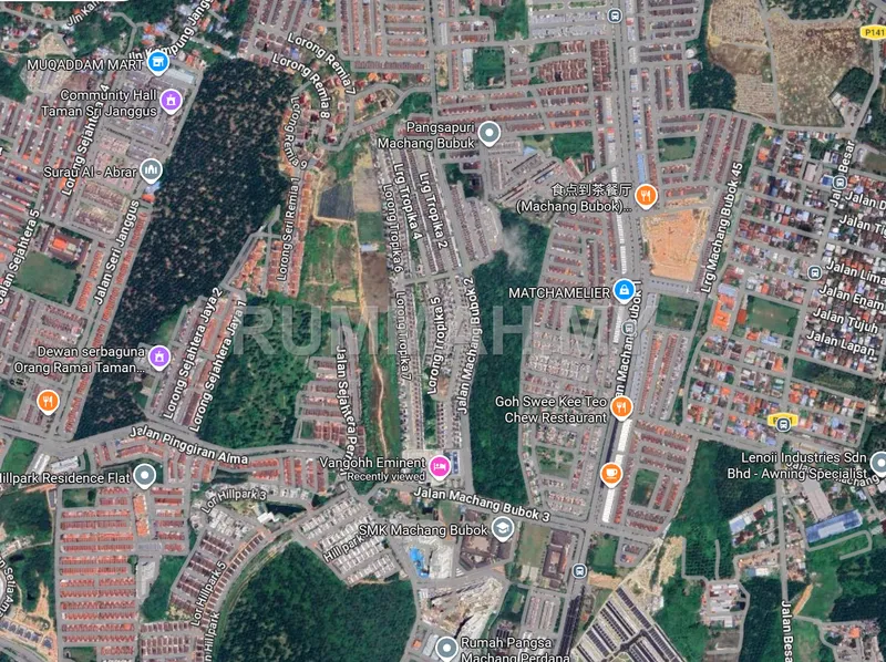 land in Machang Bubok, Penang for sale — Vacant Land Roadside 8.72 Acres Machang Bubok 