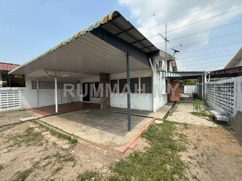 3-bedroom house in Perai, Penang for rent — Bare Unit Taman Chai Leng 1-Storey Semi-D 3600sf Perai