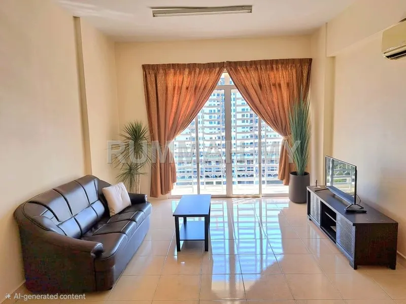 3-bedroom condo in Bayan Baru, Penang for rent — D' Piazza at Bayan Baru for rent 