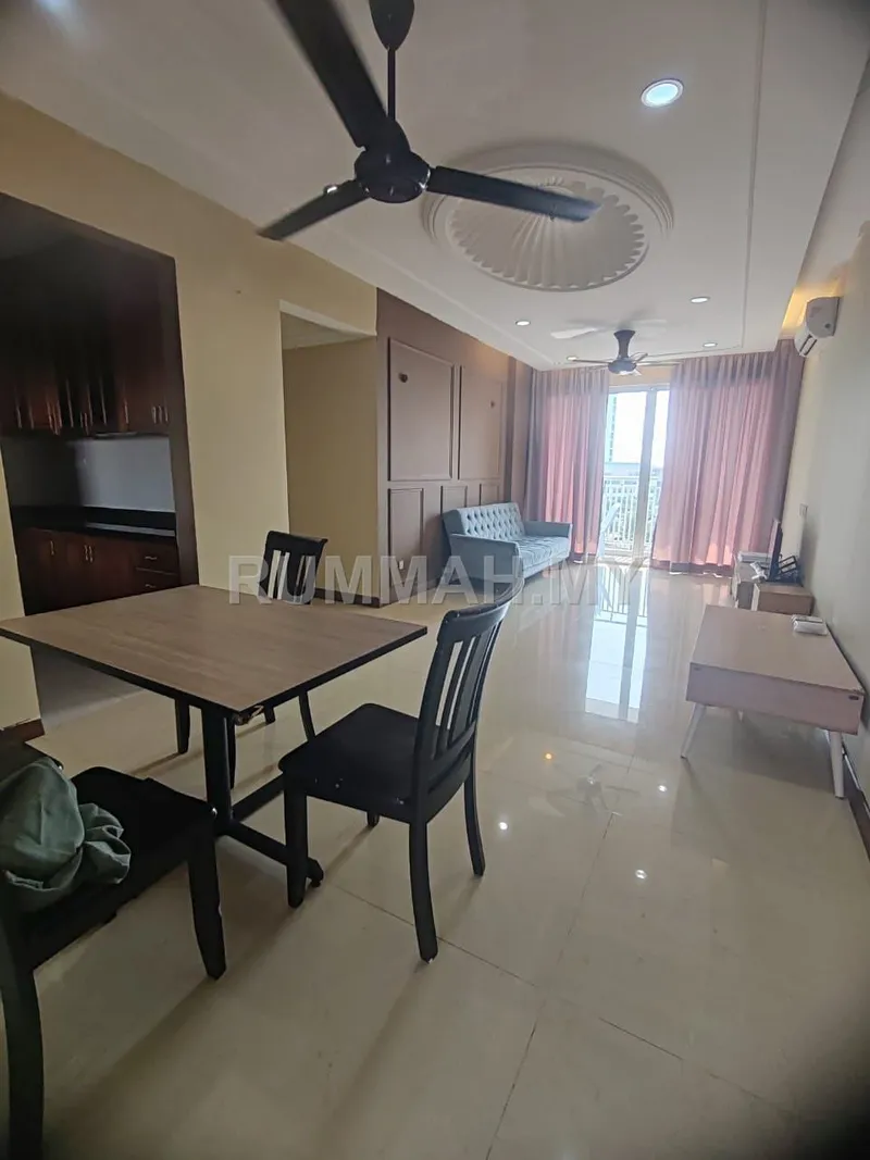 3-bedroom condo in Jelutong, Penang for rent — [Seaview] The Spring, Jelutong | Fully Furnished |Karpal Singh Drive 