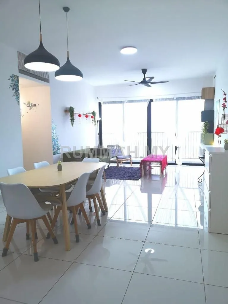 3-bedroom condo in Batu Kawan, Penang for rent — Vertu Resort, Batu Kawan | Fully Furnished
