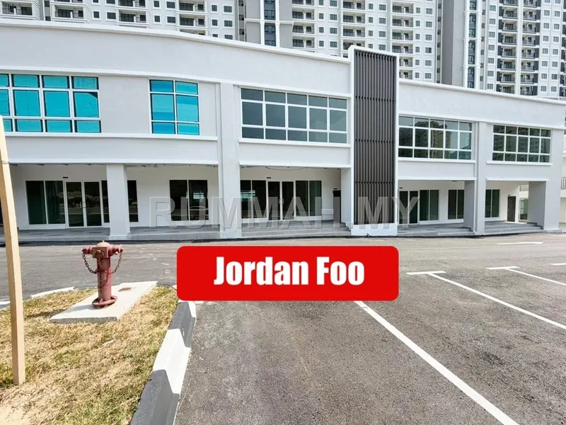 commercial in Gelugor, Penang for rent — Ground Floor Shop Lot Venice Face Main Road 2200sf Gelugor New Shop