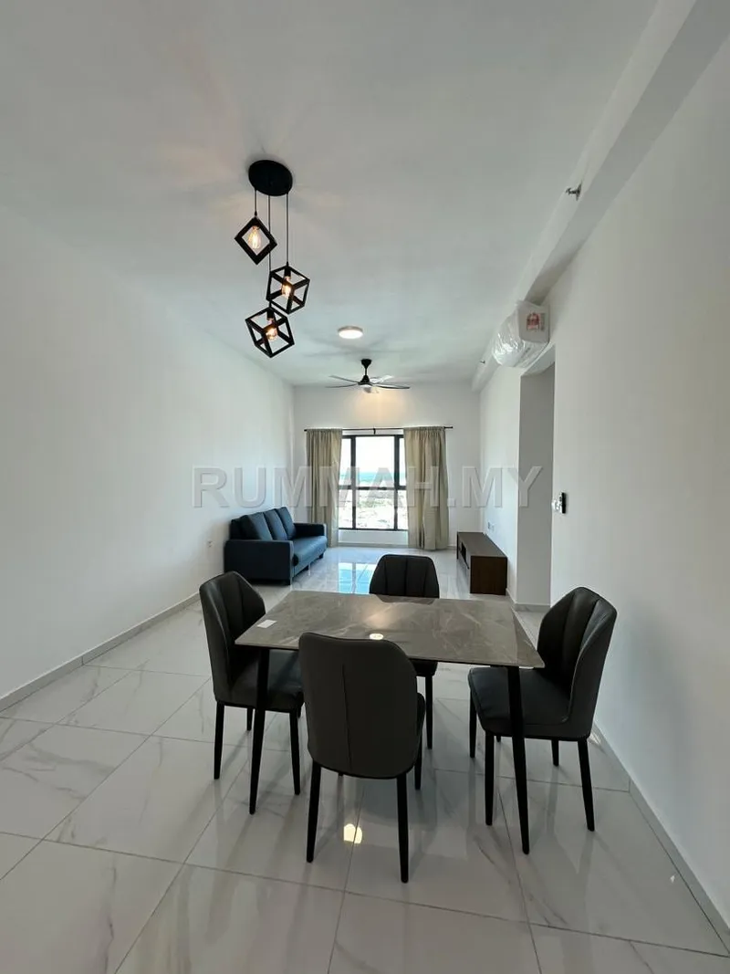 2-bedroom condo in Batu Kawan, Penang for rent — [House/2B2B1CP] Sinaran Residences