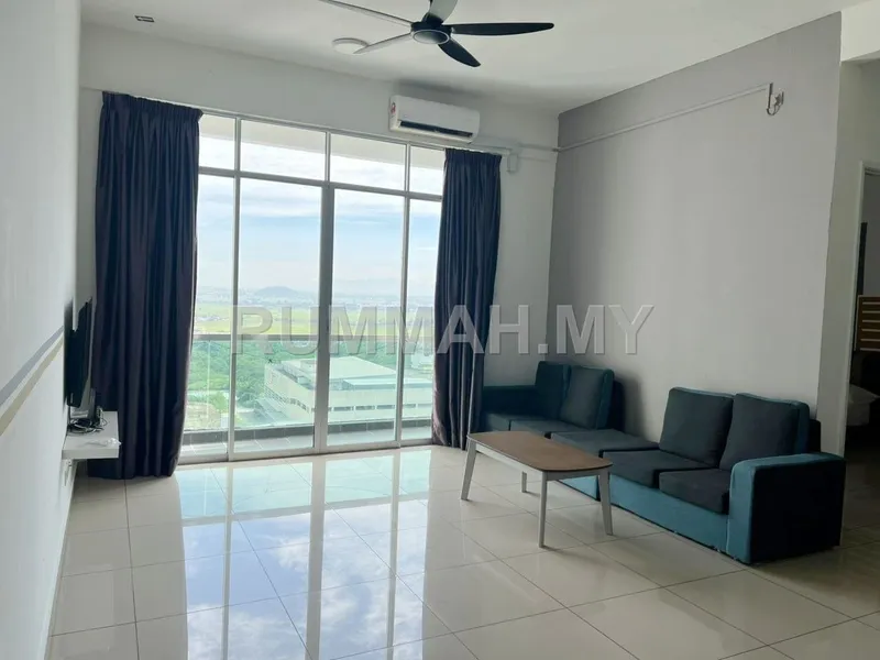 3-bedroom condo in Bukit Mertajam, Penang for rent — Condo @BM City Mall, Bukit Mertajam | Full Furnished