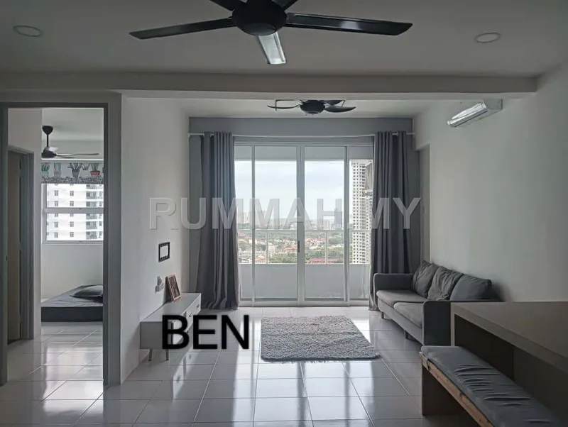 3-bedroom condo in Gelugor, Penang for rent — For Rent - 270° panoramic unblocked Seaview + Town view @ The Pulse, Gelugor, Penang