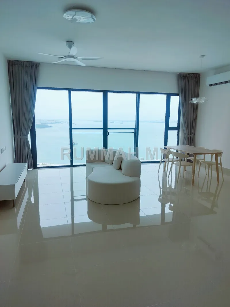 2-bedroom condo in Gelugor, Penang for rent — Mezzo Seaview For Rent 