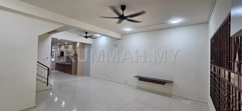 4-bedroom house in Bukit Mertajam, Penang for rent — Double Storey Terrace House @ Taman Bayu Mutiara,Bukit Mertajam