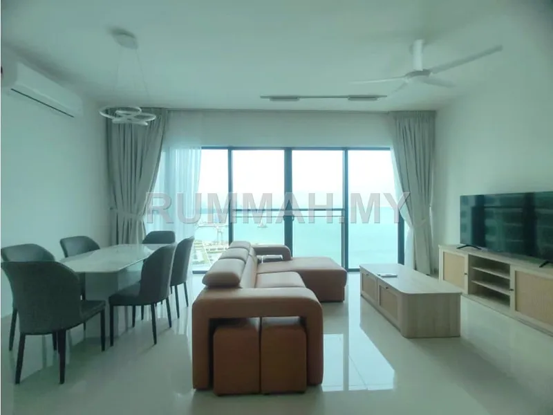 2-bedroom condo in Gelugor, Penang for rent — Mezzo, The Light City For Rent 