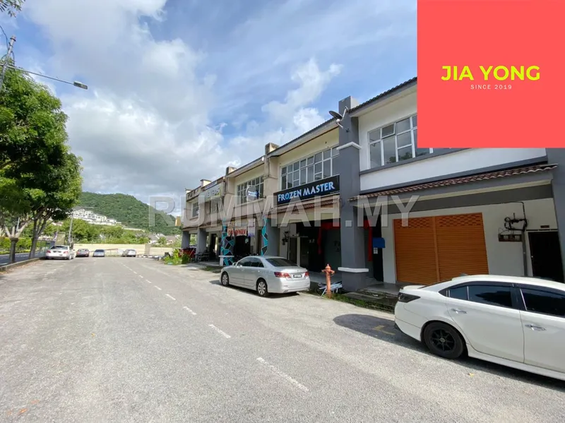 Botanica ct balik pulau ground floor shop lot for rent 1400sf