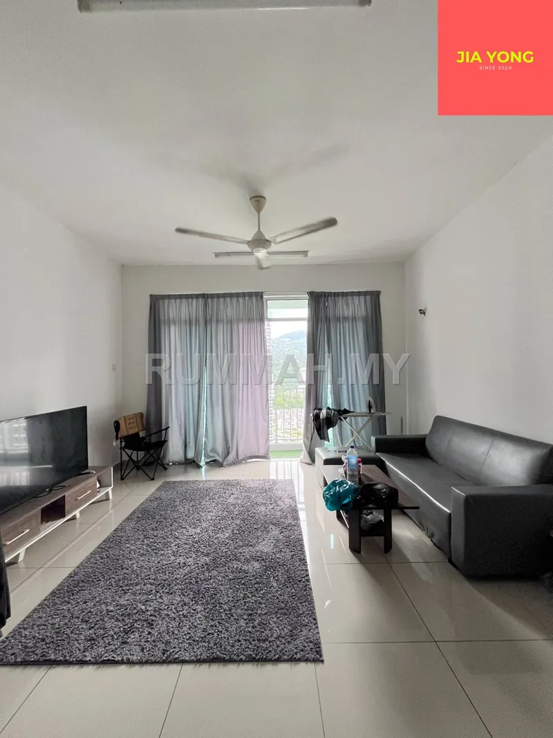 3-bedroom condo in Sungai Ara, Penang for sale — Sierra residence high floor 1182sf 2 carparks
