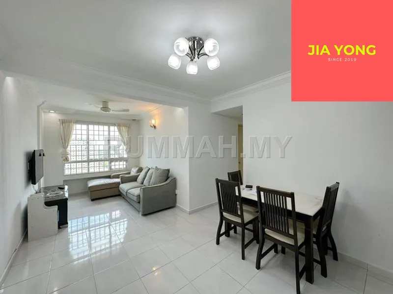 3-bedroom condo for sale in Jelutong, Penang - Harmony view corner