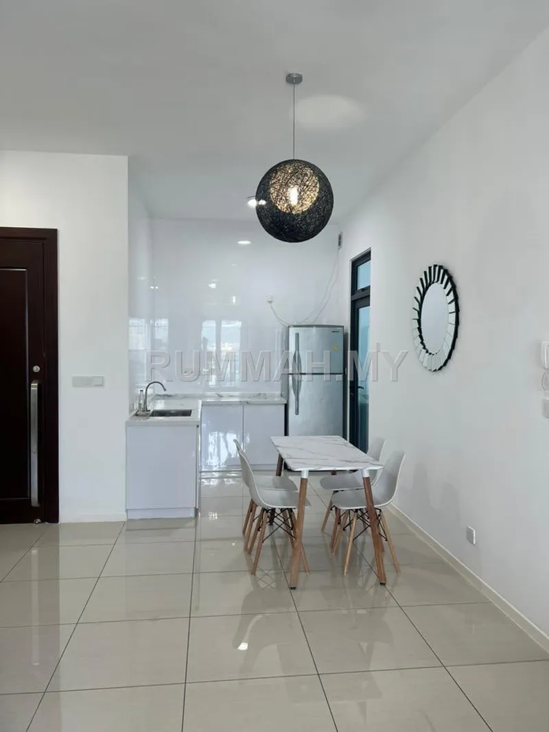 3-bedroom condo in Gelugor, Penang for rent — 3 Residence, High Floor, 851sqft, Fully Furnish & Reno, 2 Car Parks