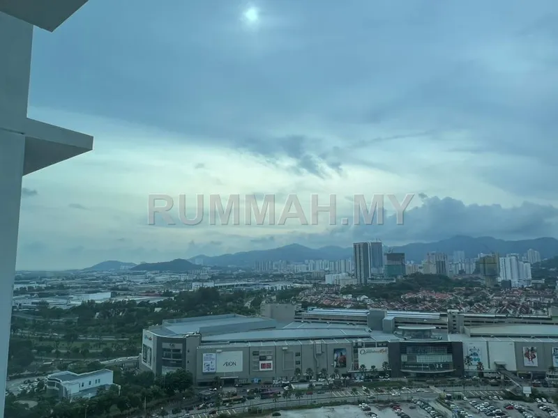 3-bedroom condo in Bayan Lepas, Penang for rent — Queens Residences Q2 @ Queens Waterfront, Bayan Lepas, Penang