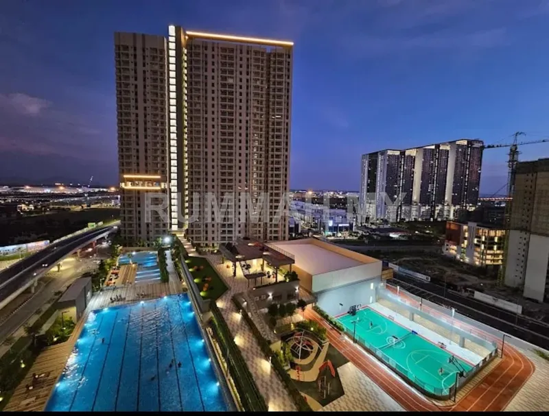 1-bedroom condo in Batu Kawan, Penang for rent — STUDIO Sensasi @ Utropolis Condo Fully Furnished for Rent at Batu Kawan
