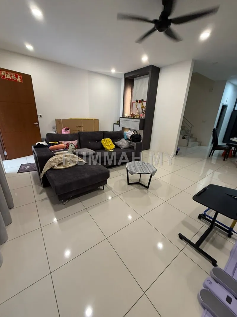 4-bedroom house in Simpang Ampat, Penang for sale — 2-Storey Terraced House for Sale @ Vila Begonia, Simpang Ampat | Fully Furnished