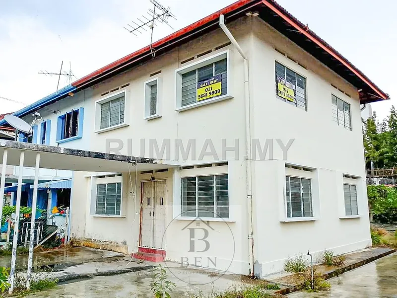 4-bedroom house in Tanjung Tokong, Penang for sale — Double Storey Semi-D @ Fettes Park, Tanjung Tokong | Huge Land 4,300sf | RM1.8M