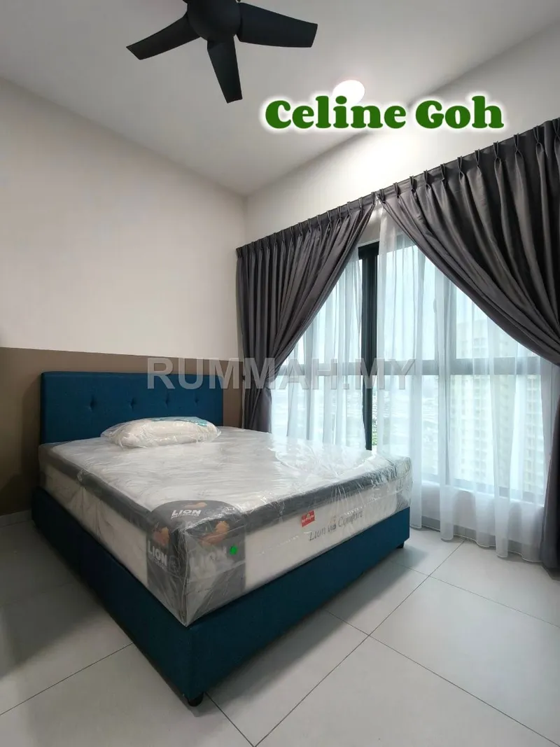 3-bedroom condo in Batu Kawan, Penang for rent — Sinaran Residences Fully Furnished for Rent at Batu Kawan Near IKEA & Design Village
