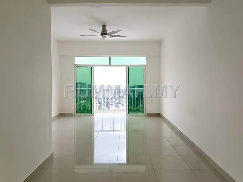 3-bedroom condo in Sungai Ara, Penang for rent — Setia Pinnacle @ Bayan Lepas | High Floor | Open 180° City & Bridge View | RM1,600