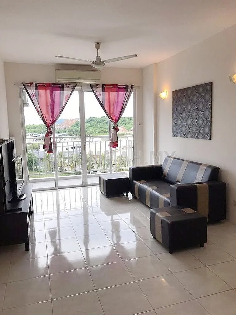 3-bedroom condo in Jelutong, Penang for rent — The Spring, Jelutong | Seaview | Karpal Singh Drive 